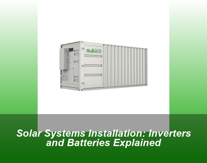 Solar Systems Installation: Inverters and Batteries Explained